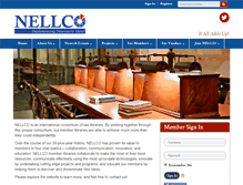 Tablet Screenshot of nellco.org